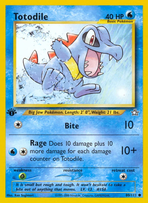 Totodile, Neo Genesis