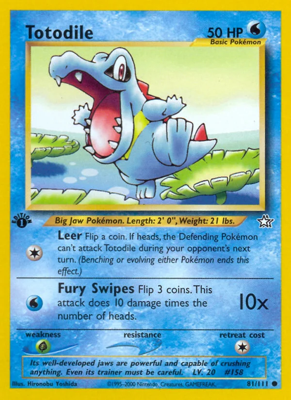Totodile, Neo Genesis