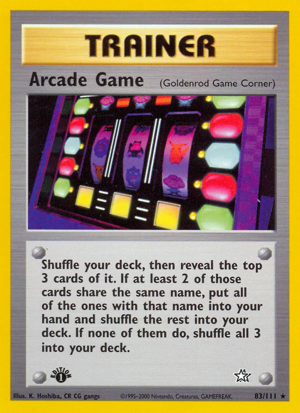 Arcade Game, Neo Genesis