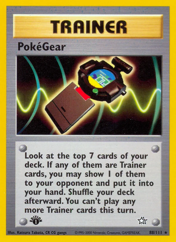 PokéGear, Neo Genesis