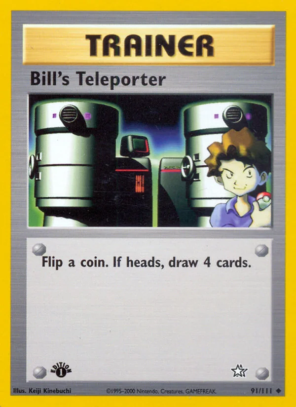Bill's Teleporter, Neo Genesis