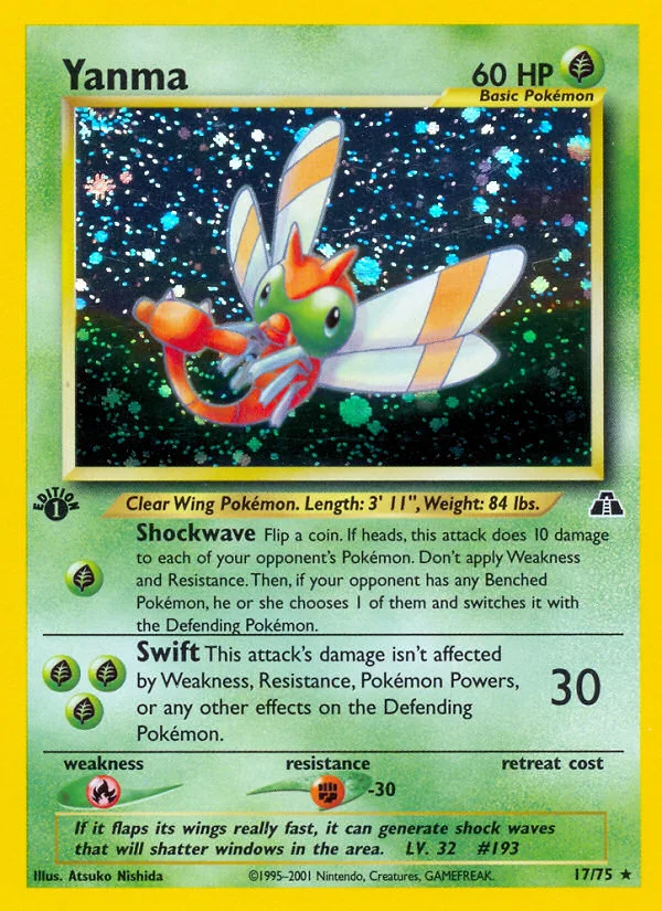 Yanma, Neo Discovery