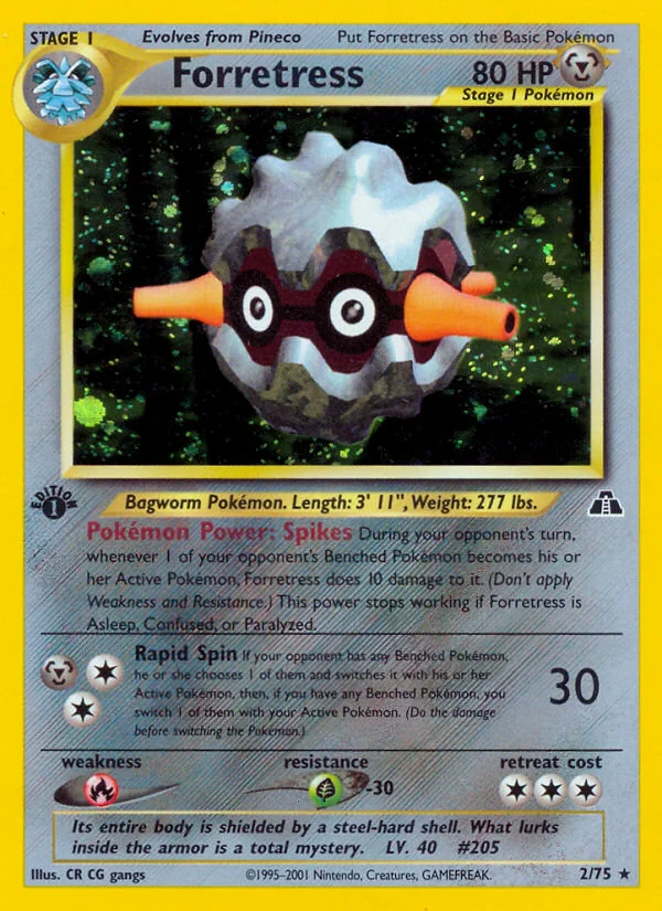 Forretress, Neo Discovery