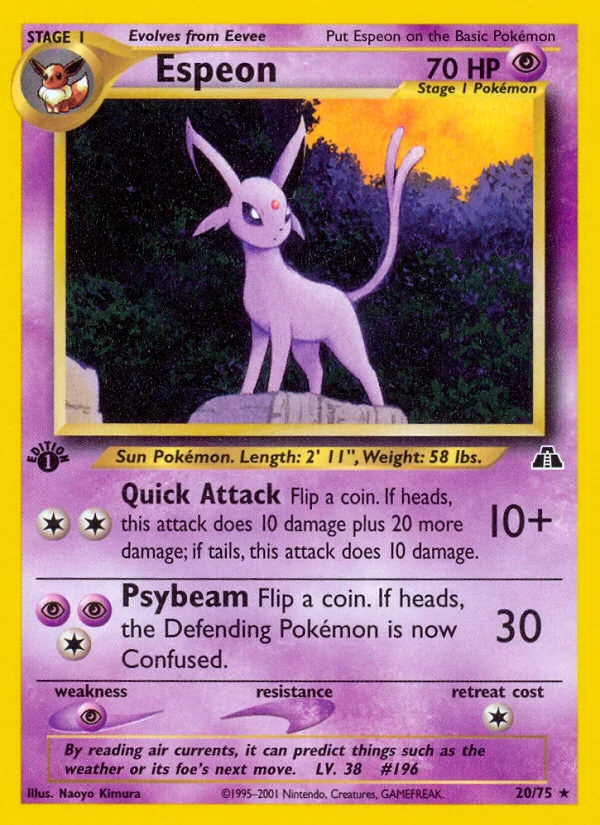 Espeon, Neo Discovery