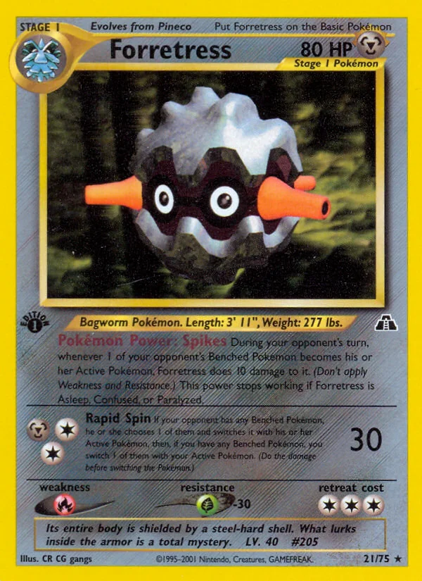 Forretress, Neo Discovery