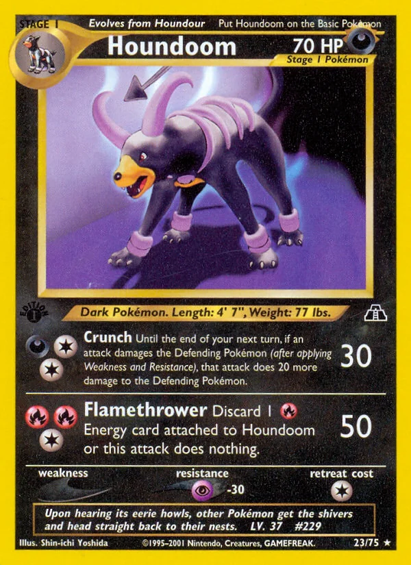 Houndoom, Neo Discovery