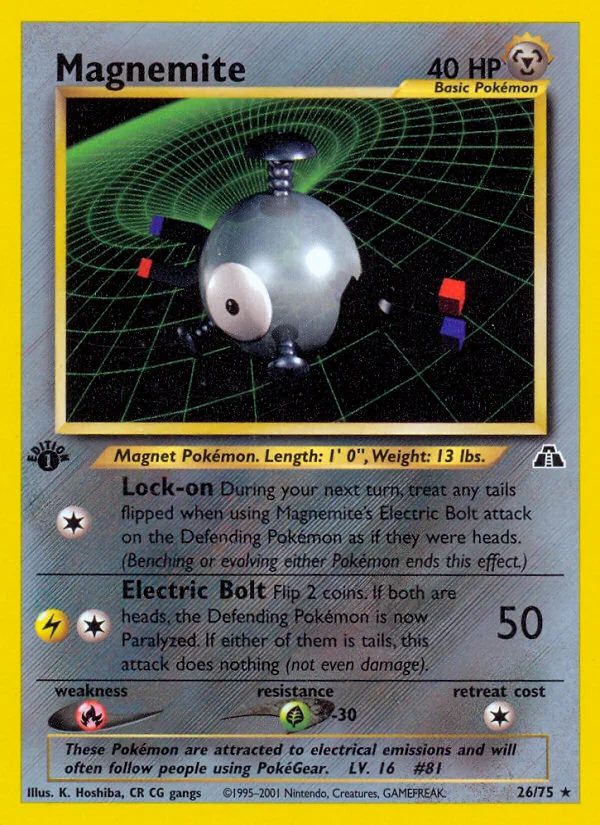 Magnemite, Neo Discovery