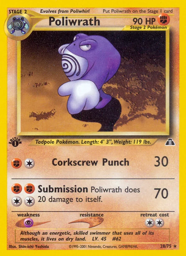 Poliwrath, Neo Discovery