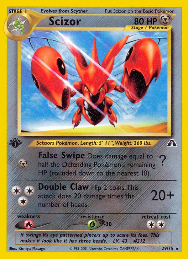 Scizor, Neo Discovery