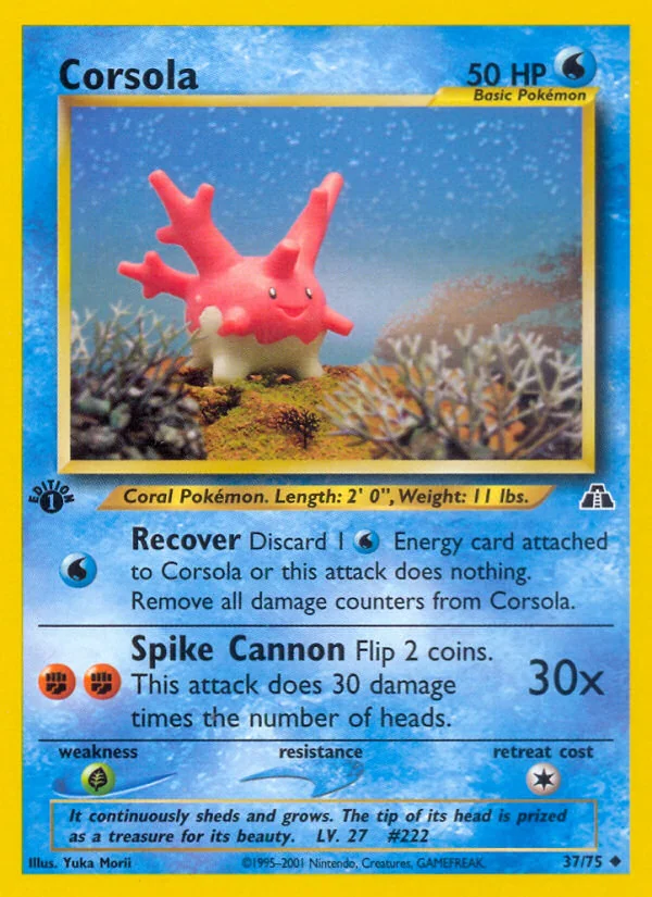 Corsola, Neo Discovery