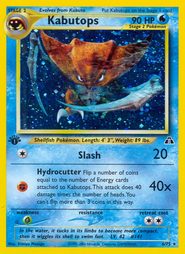Kabutops, Neo Discovery