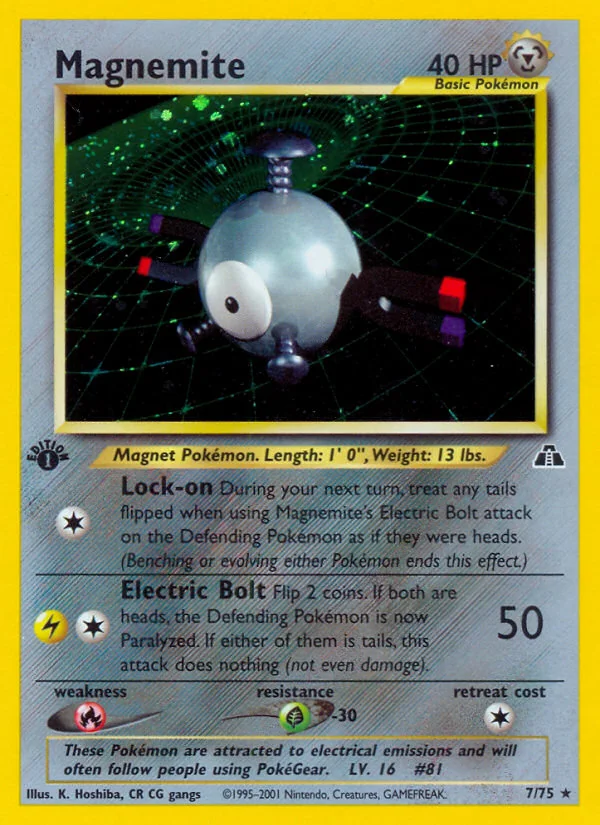 Magnemite, Neo Discovery