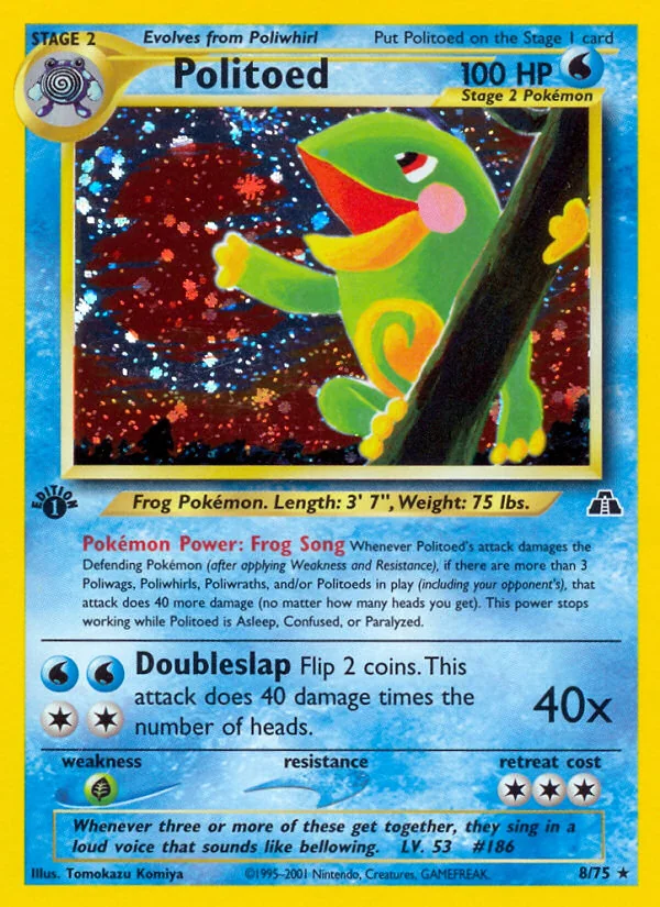 Politoed, Neo Discovery