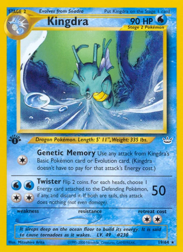 Kingdra, Neo Revelation