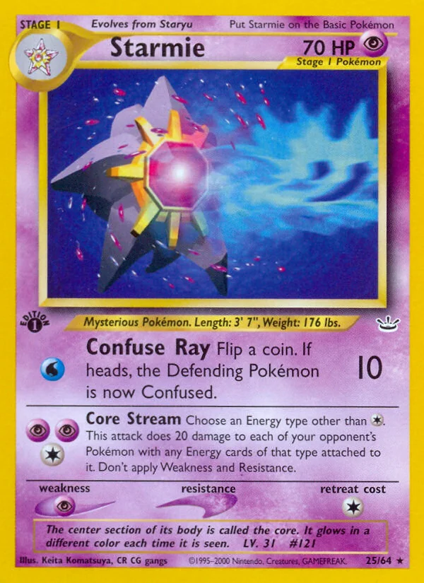 Starmie, Neo Revelation