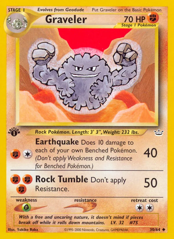 Graveler, Neo Revelation