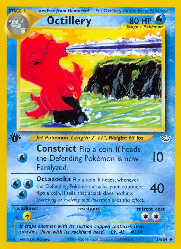 Octillery, Neo Revelation