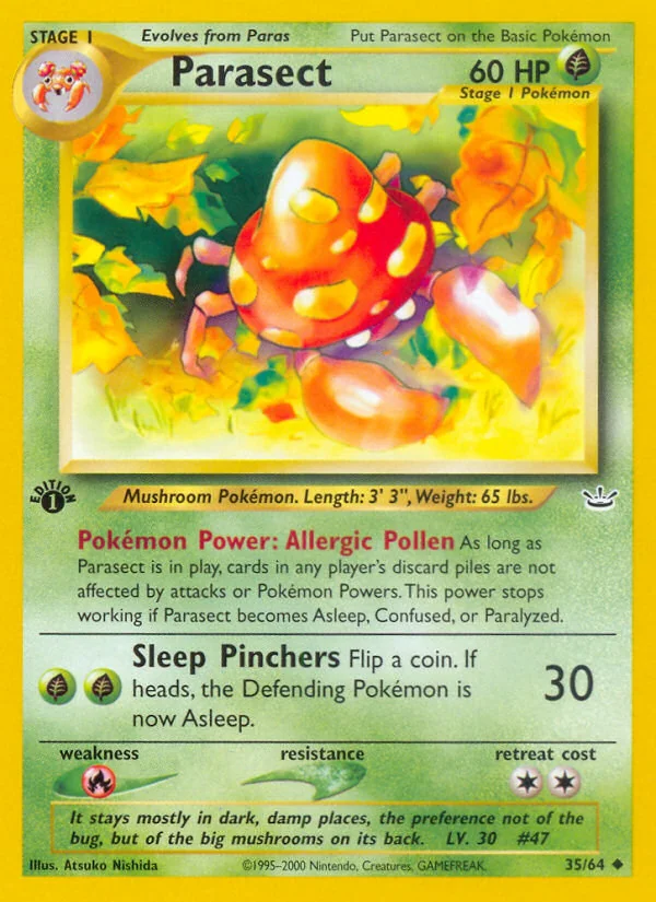Parasect, Neo Revelation
