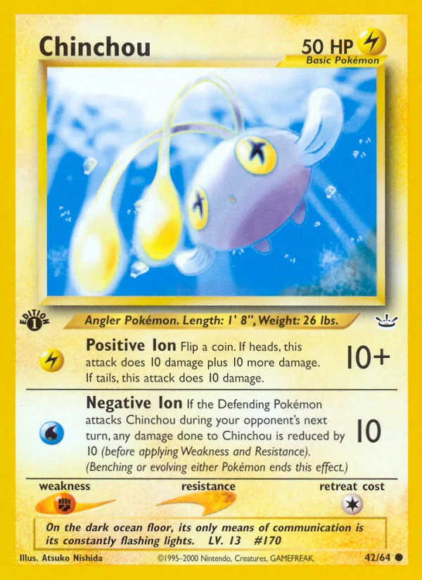 Chinchou, Neo Revelation