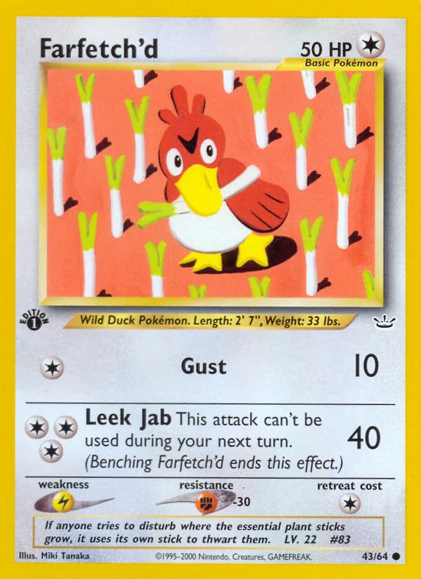 Farfetch'd, Neo Revelation