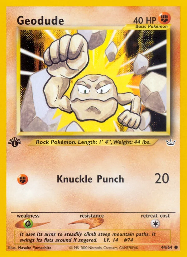 Geodude, Neo Revelation