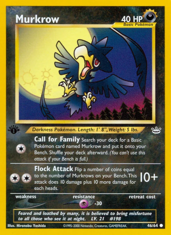 Murkrow, Neo Revelation