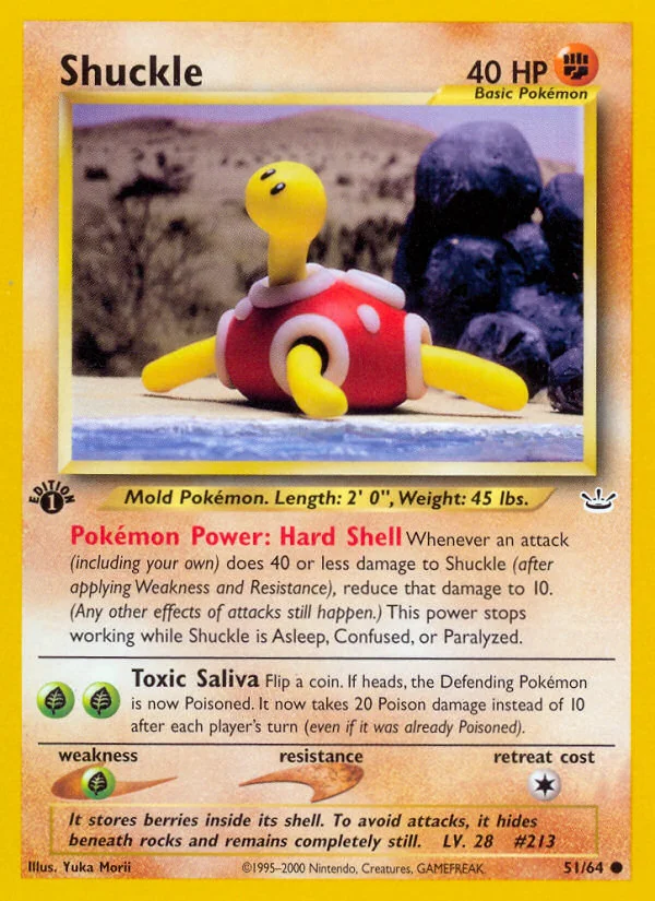 Shuckle, Neo Revelation