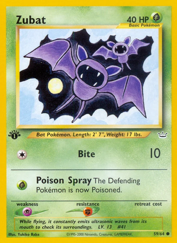 Zubat, Neo Revelation
