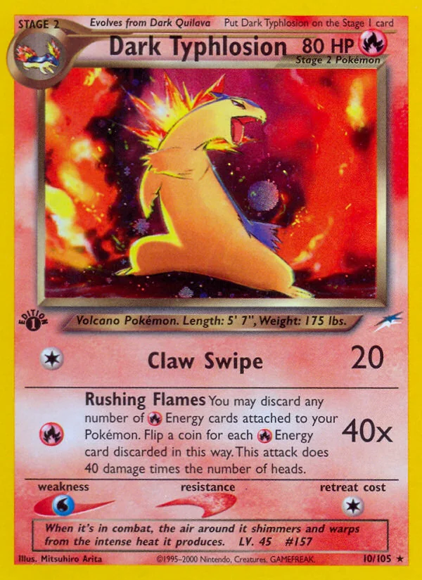 Dark Typhlosion, Neo Destiny