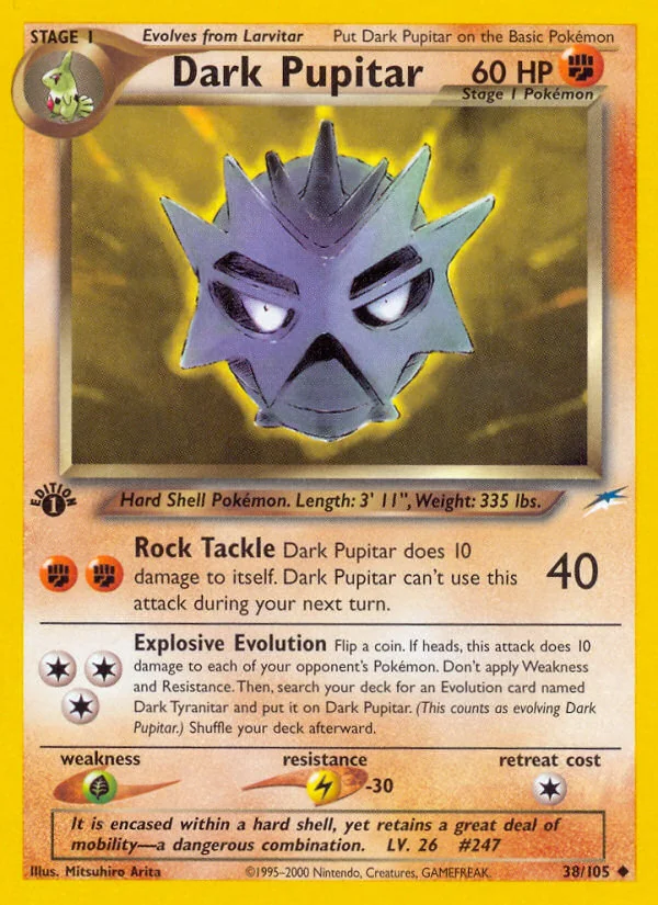 Dark Pupitar, Neo Destiny