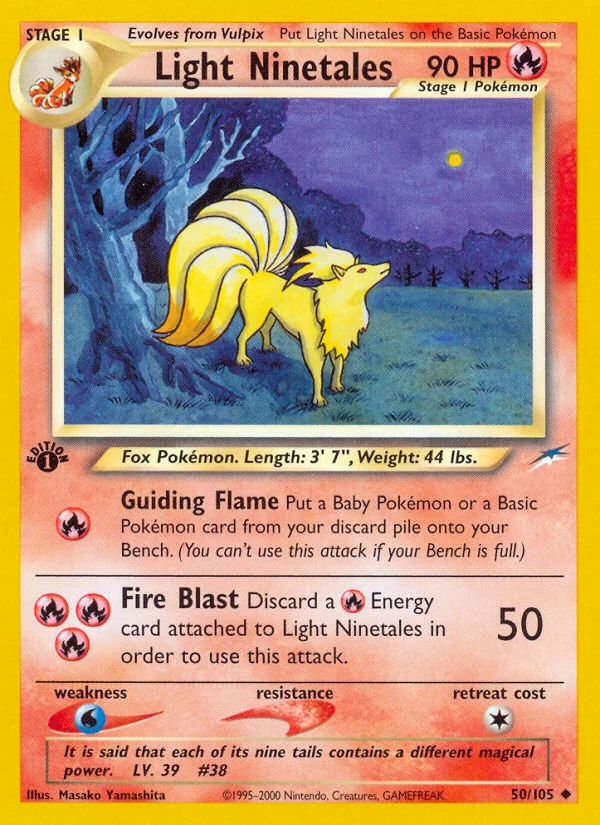 Light Ninetales, Neo Destiny