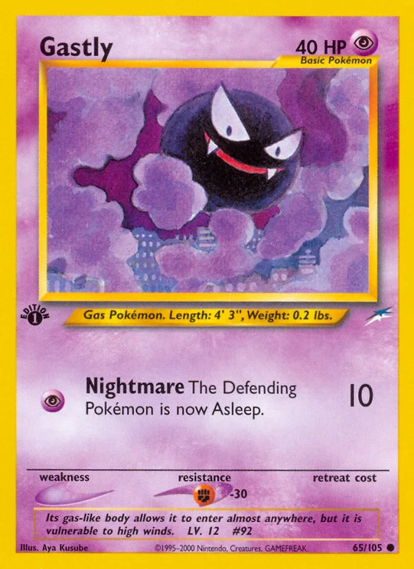 Gastly, Neo Destiny