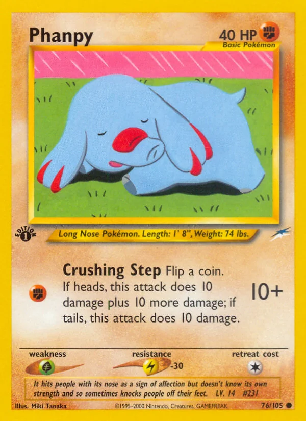 Phanpy, Neo Destiny