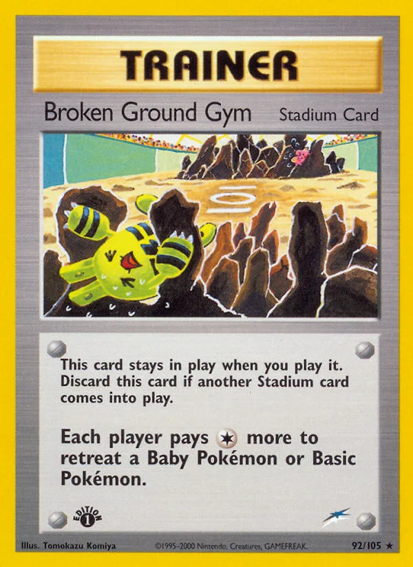 Broken Ground Gym, Neo Destiny